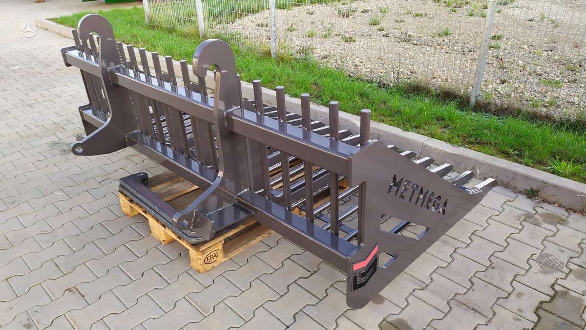 METMEGA Akmenų kaušas, krautuvai, keltuvai