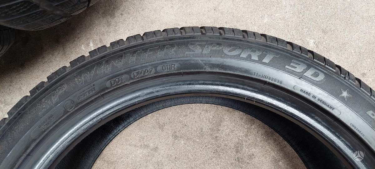 Dunlop, žieminės 245/45 R19