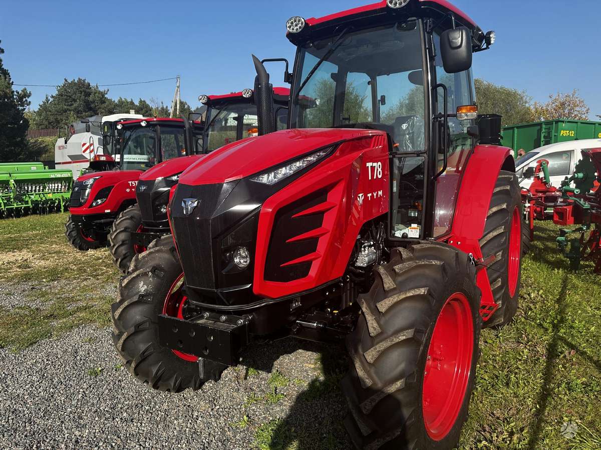 TYM SUPER KAINA IR KOKYBĖ T78, тракторы