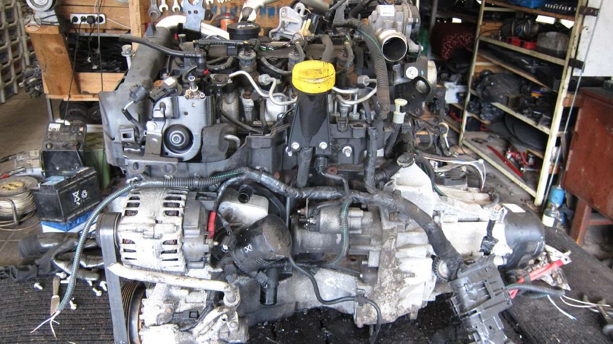 Renault Clio Variklio kodas k9k608