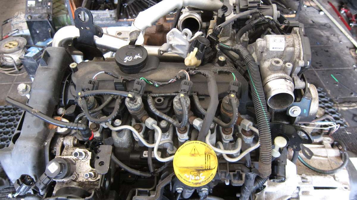 Renault Clio Variklio kodas k9k608