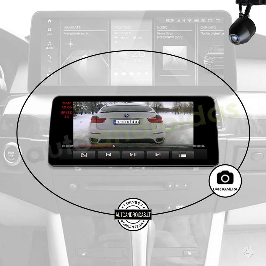 BMW BMW 5 E60 E61 3 E90 E91 2003-12 Android multimedija navigacija 12, мультимедиa с навигацией