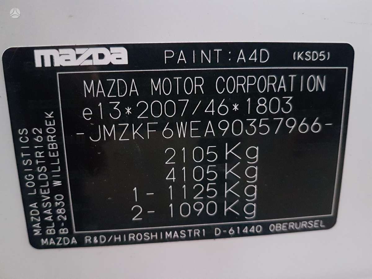 Mazda CX-5 Dalimis