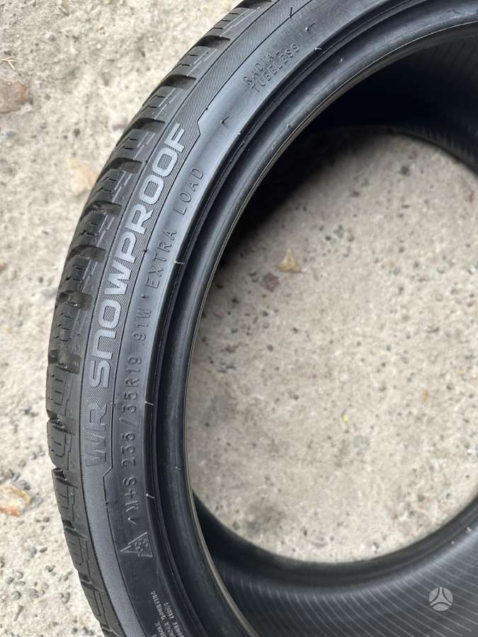 Nokian Wr snowprof, winter 235/35 R19