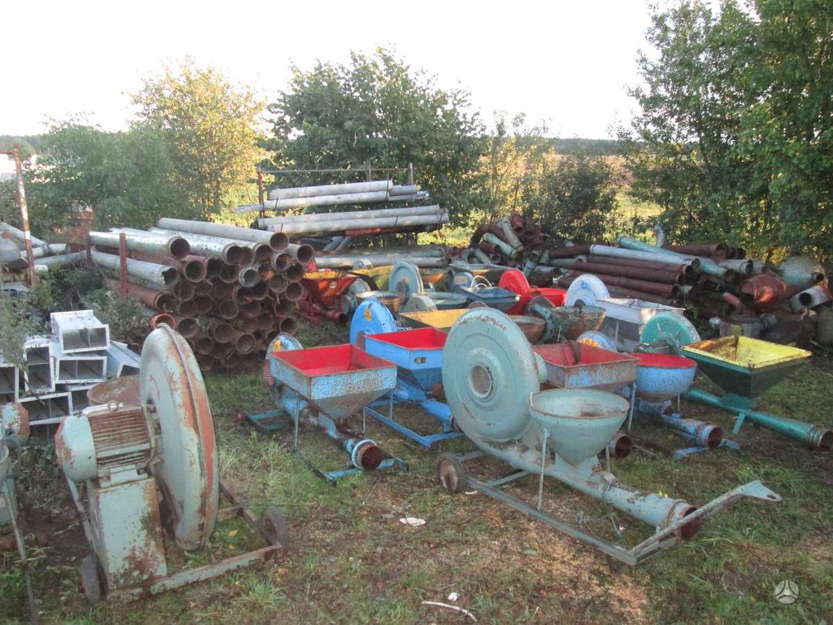 -Kita- Grūdų pūtikai,, grain processing equipment