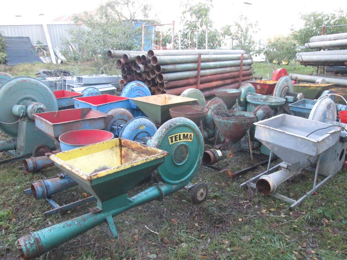 -Kita- Grūdų pūtikai,, grain processing equipment