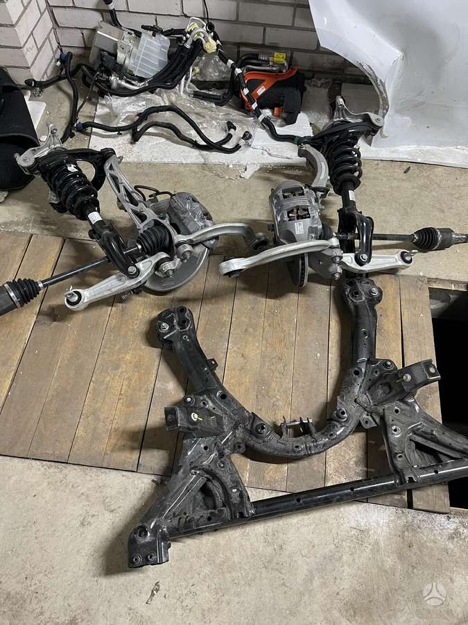 Tesla Model Y chassis parts