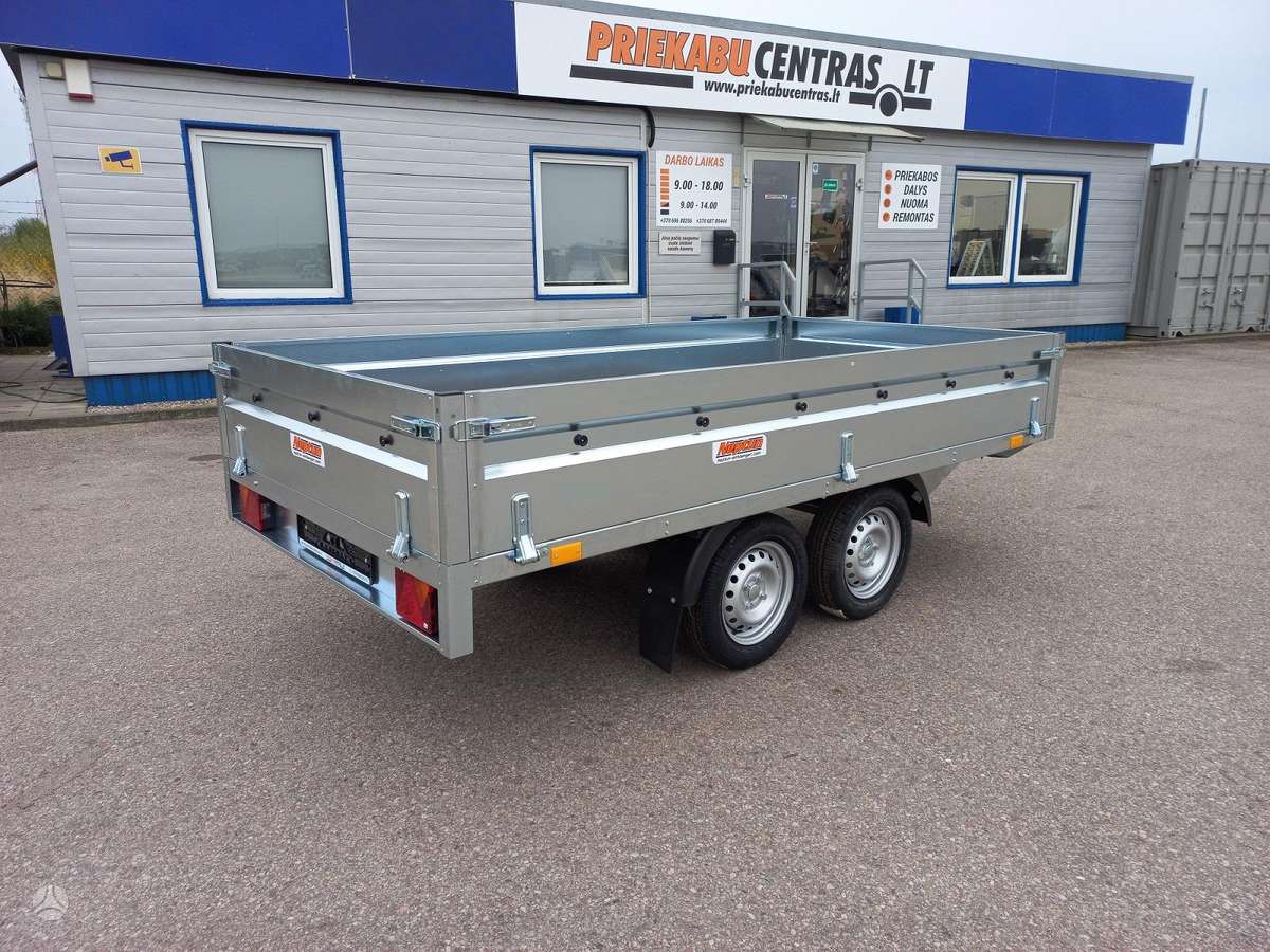 Neptun Dviašė su B kategorija, passenger car trailers