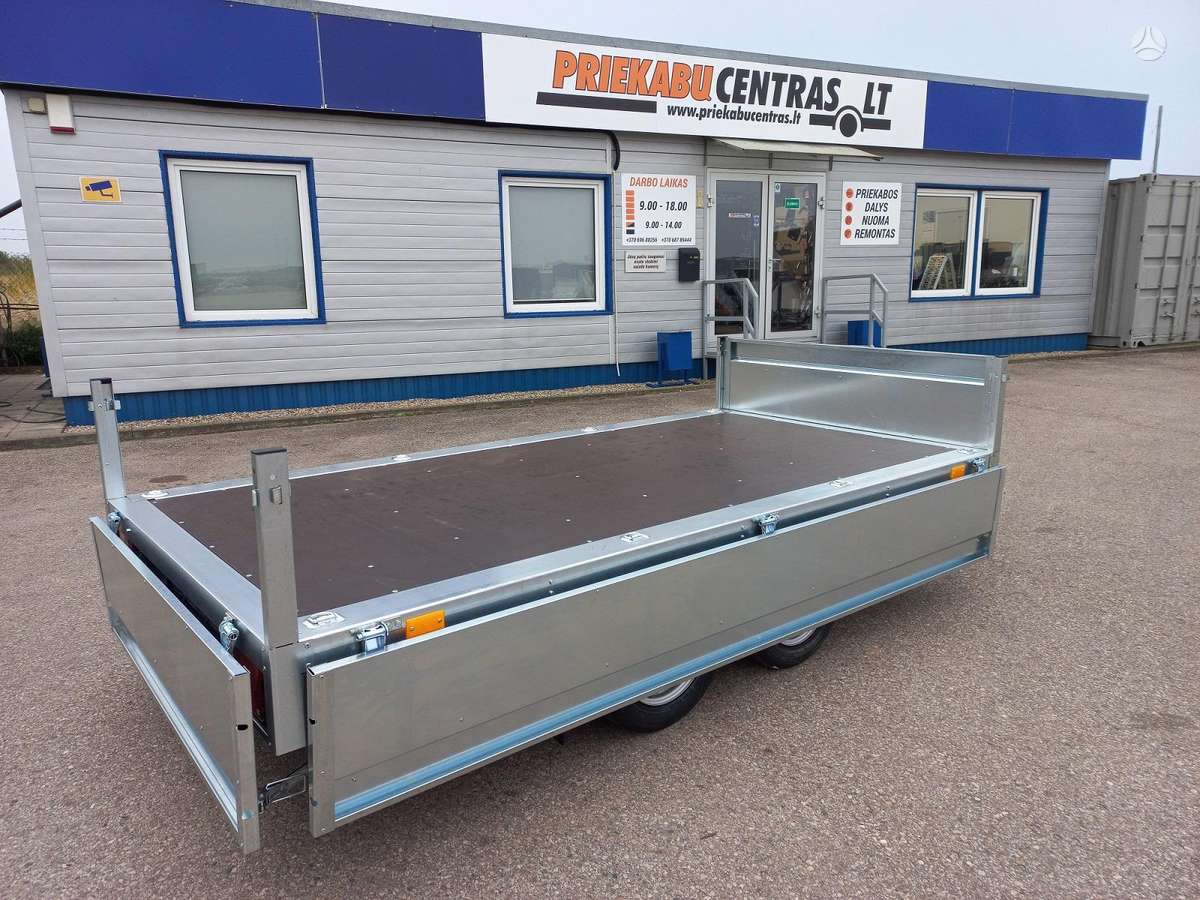 Neptun Dviašė su B kategorija, passenger car trailers