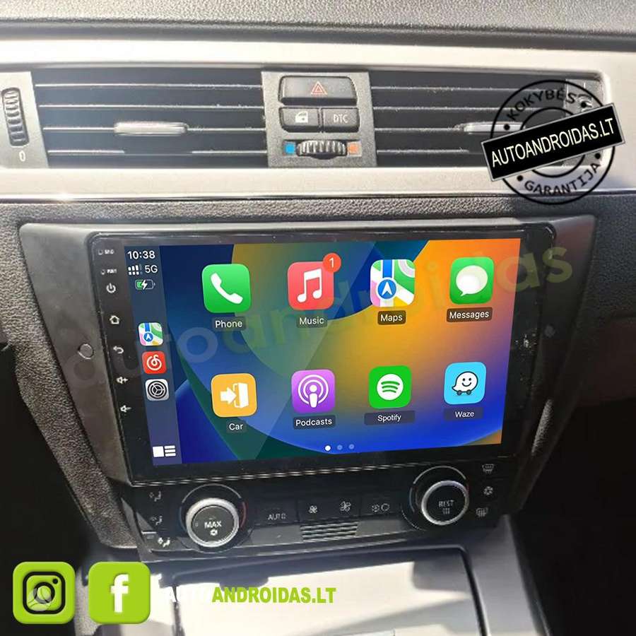 BMW BMW 3 E90 E91 E92 2004-13 Android multimedija automagnetola, multimedia and navigation