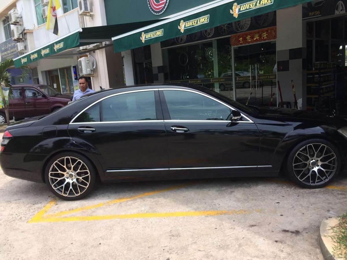 Brabus Monoblock AT967 Black Polished, light alloy, R20