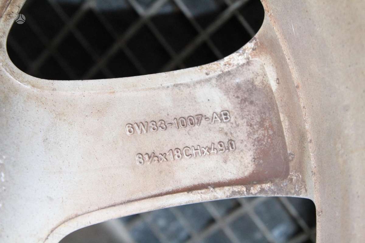 Jaguar 6W83-1007-AB, light alloy, R18