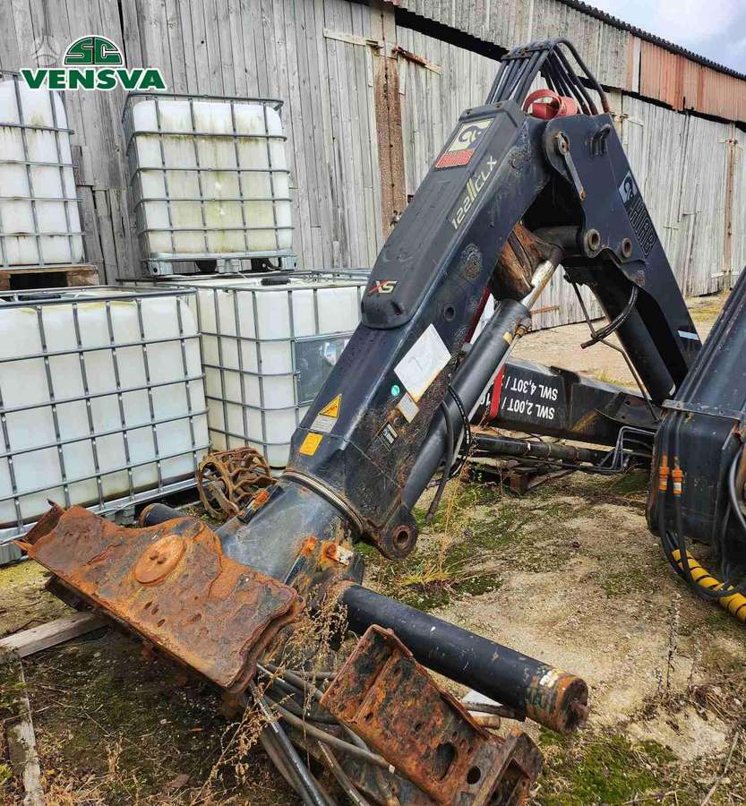 HIAB 122 B-1 CLX, cranes / grapples