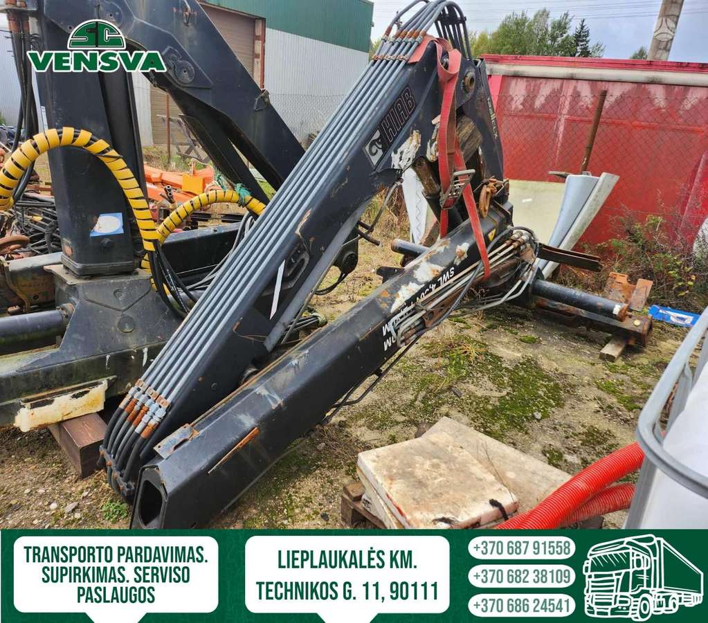 HIAB 122 B-1 CLX, краны / манипуляторы