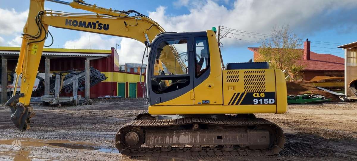 Komatsu LiuGong CLG 915D, ekskavatoriai