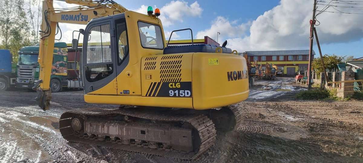 Komatsu LiuGong CLG 915D, ekskavatoriai