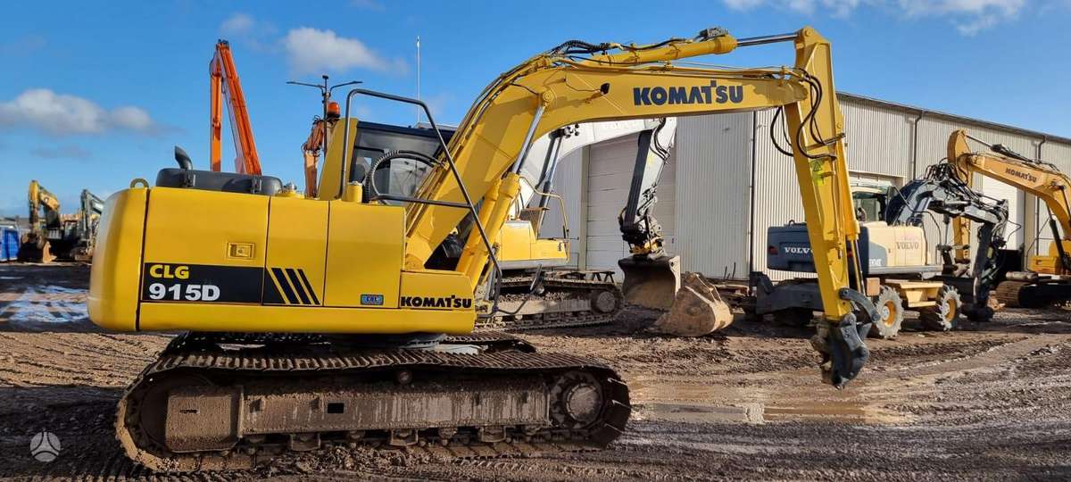 Komatsu LiuGong CLG 915D, ekskavatoriai