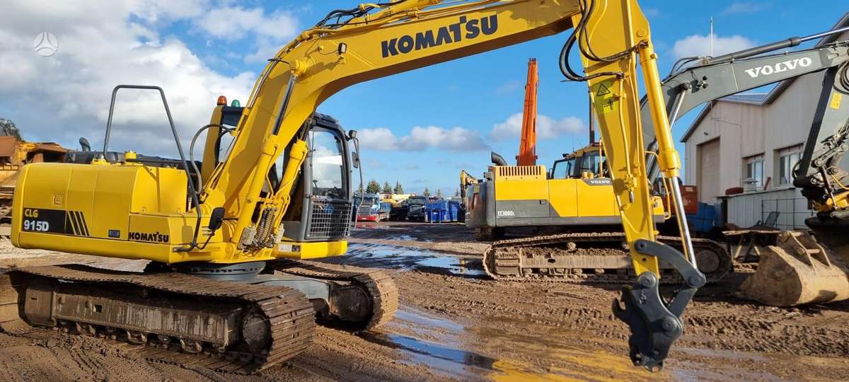 Komatsu LiuGong CLG 915D, ekskavatoriai