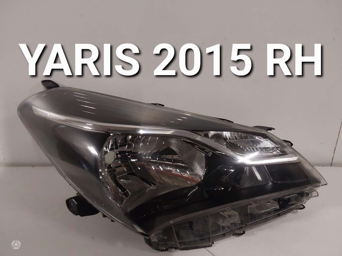 Toyota Yaris по частям