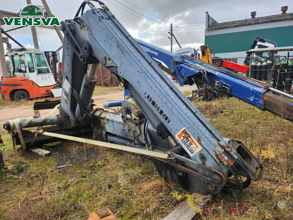 HIAB 166 E-4 CLX WITH REMOTE CONTRO, krāni / manipulatori