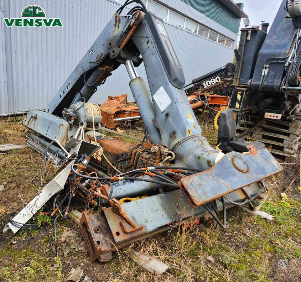 HIAB 166 E-4 CLX WITH REMOTE CONTRO, krāni / manipulatori