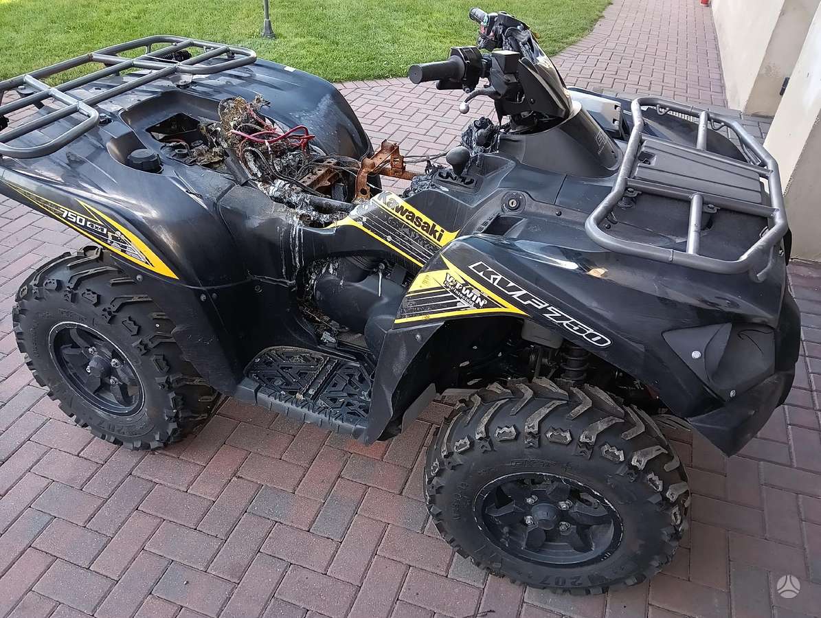 Kawasaki Brute Force, квадроциклы