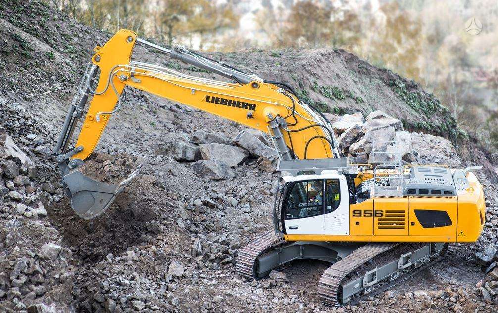 Liebherr Remontas ir dalys, construction and road construction equipment