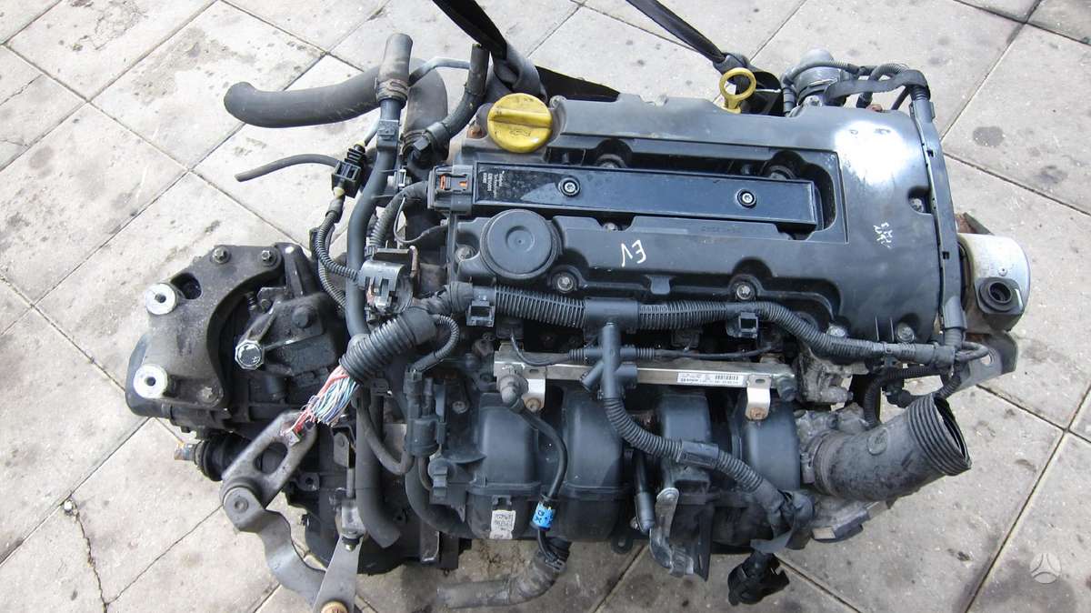 Opel Corsa Variklio kodas a12xer