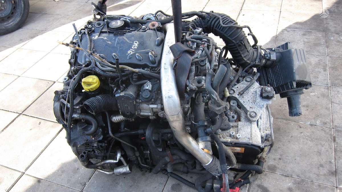 Renault Espace Variklio kodas m9r 7