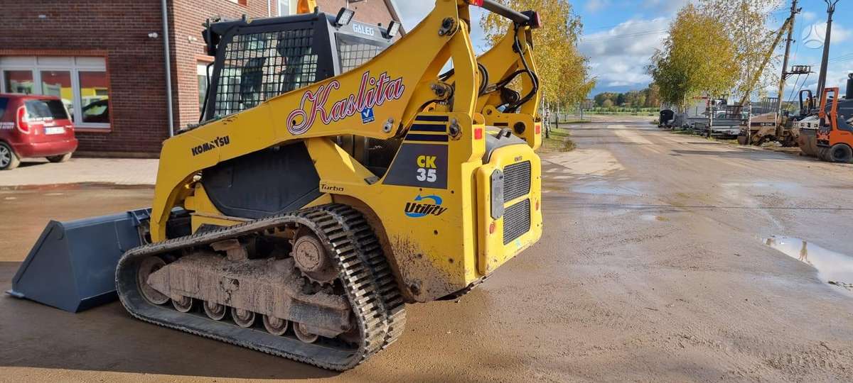 Komatsu CK35-1, мини-погрузчики