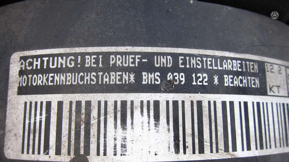 Volkswagen Polo Variklio kodas bms