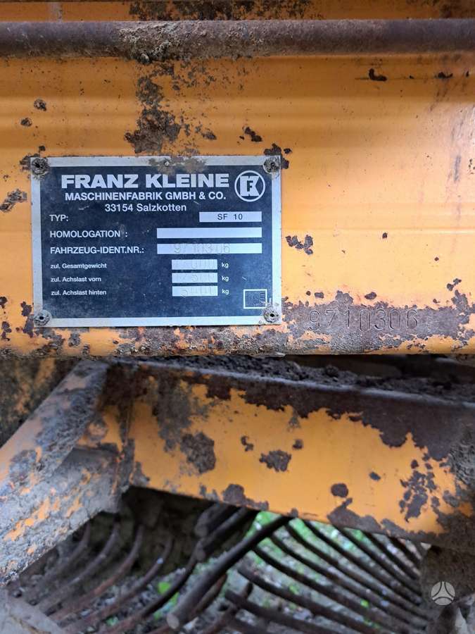 Kleine Sf10, combine harvesters