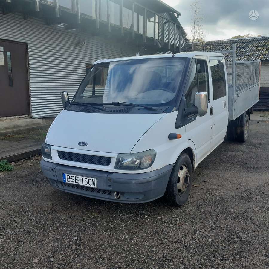 Ford Transit, dumpers / tippers
