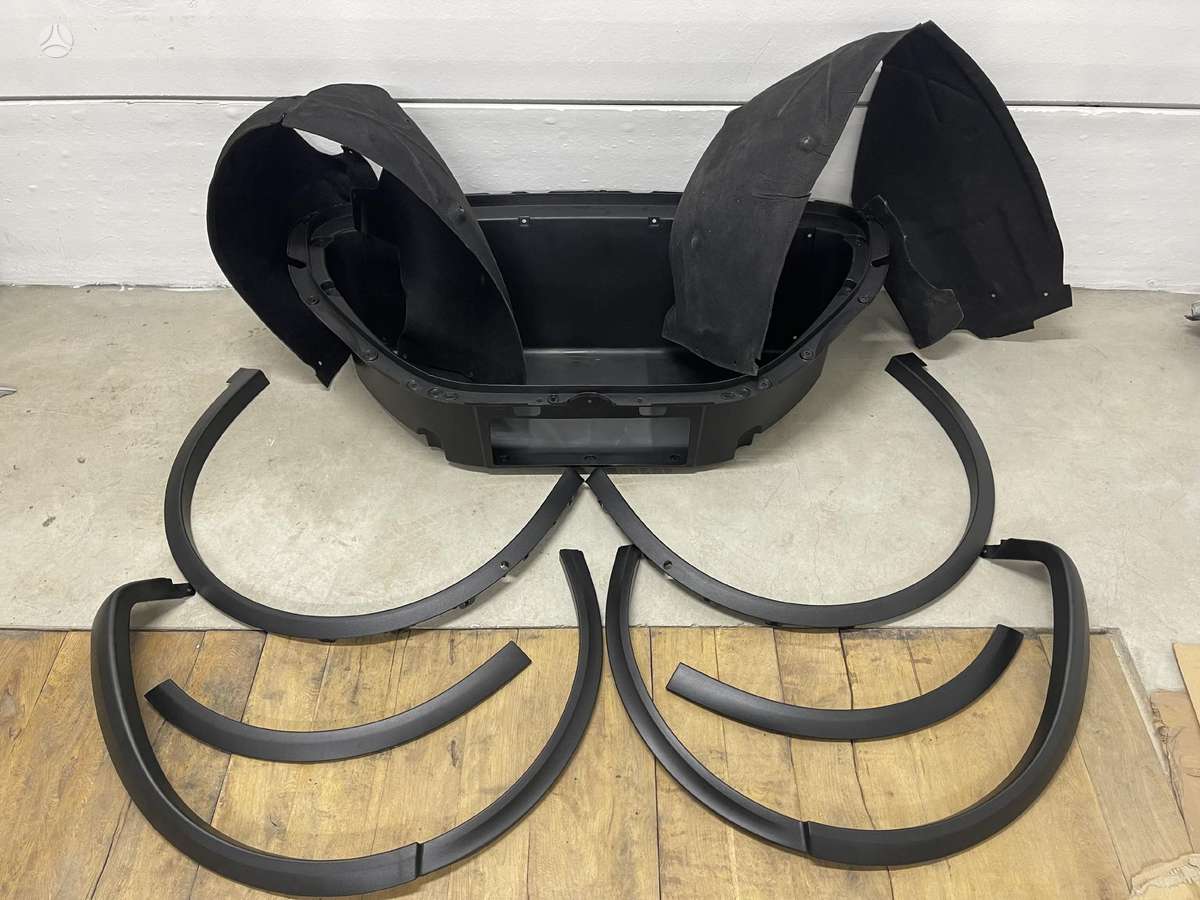 Tesla Model X body parts