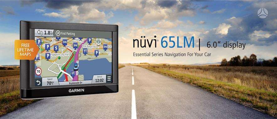 Garmin Nuvi 65LM, sattelite navigation