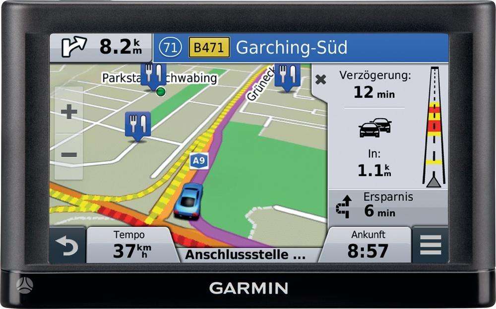 Garmin Nuvi 65LM, navigatoriai