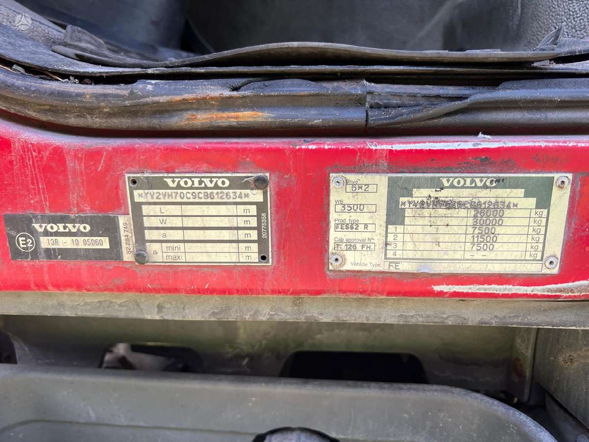 Volvo FE300, 6x2, ENGINE BLOCK DAMAG, garbage trucks
