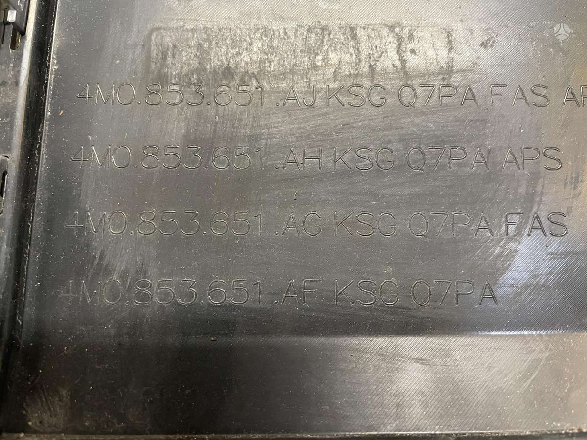 Audi Q7 bumpers