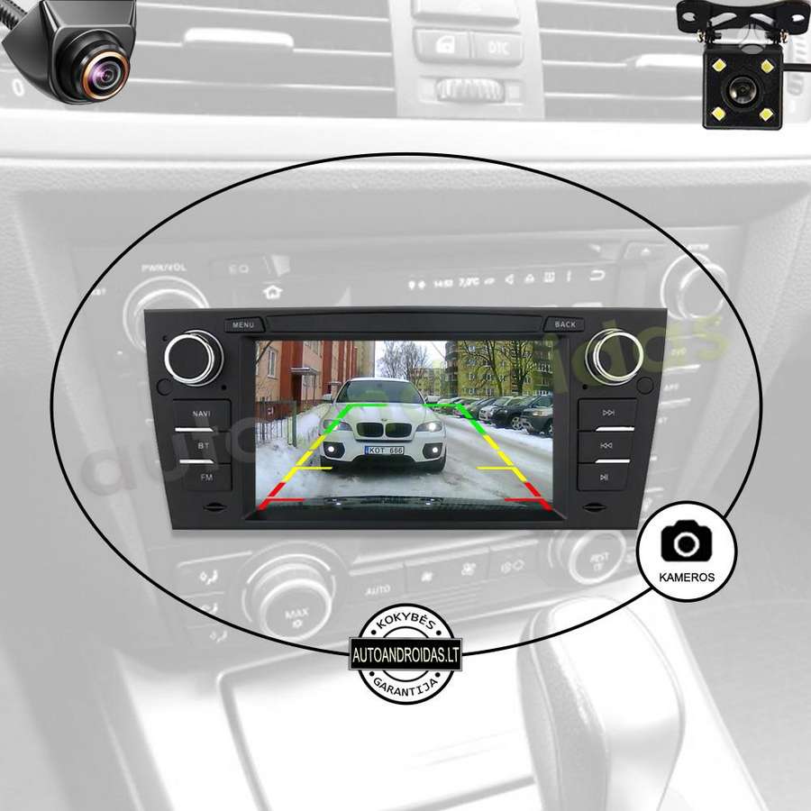 BMW BMW 3 E90 E91 E92 2004-13 Android multimedija automagnetola, multimedija su navigacija