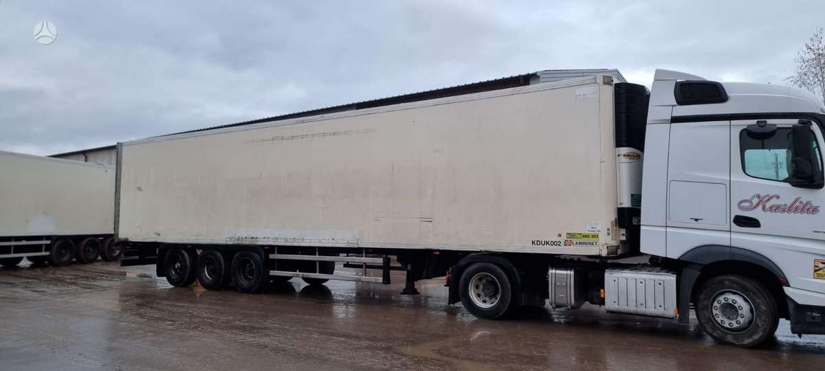Lamberet Refrigeration Trailer, šaldytuvai