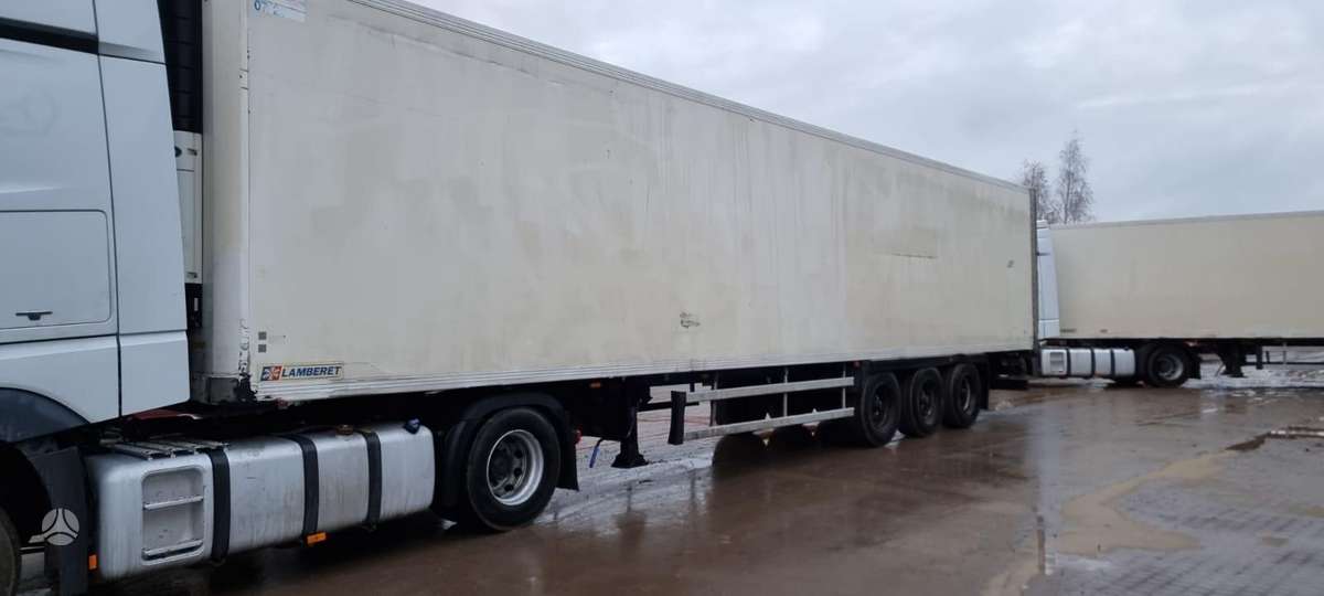 Lamberet Refrigeration Trailer, šaldytuvai