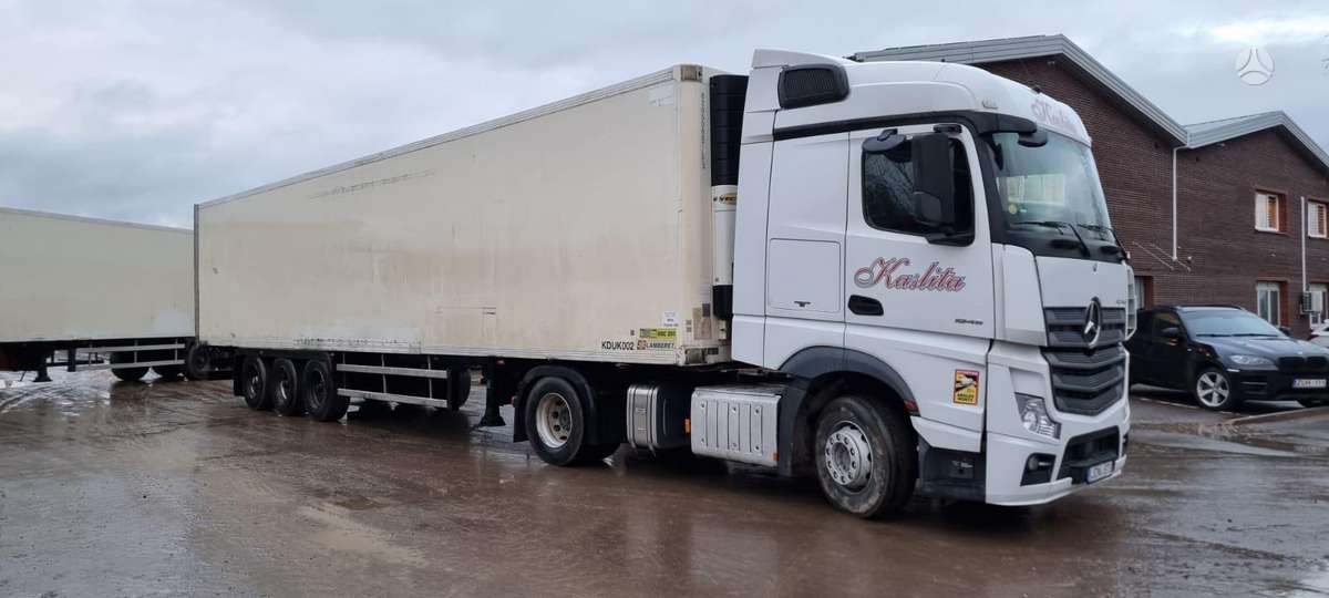 Lamberet Refrigeration Trailer, šaldytuvai