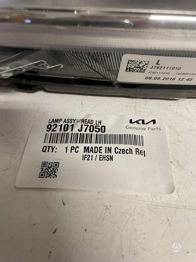Kia Ceed lights