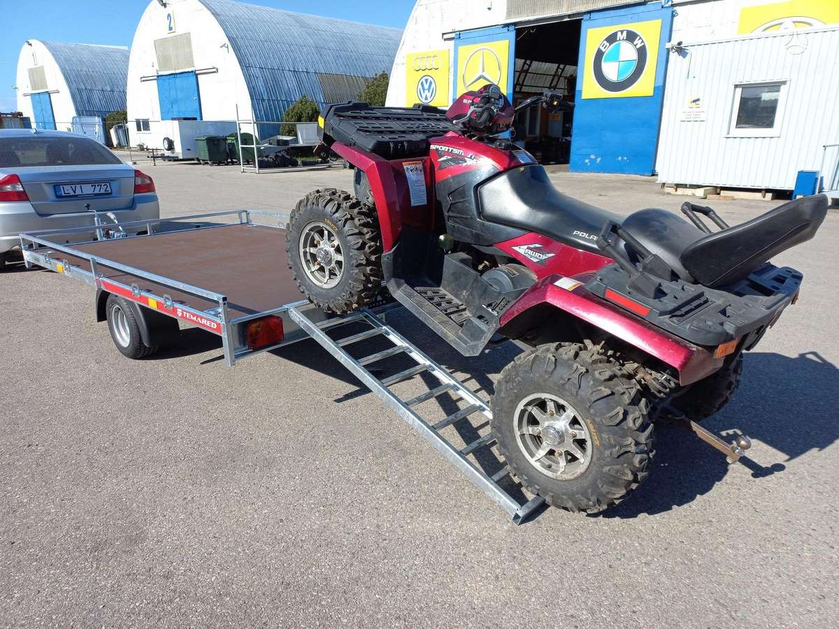 TEMARED QUAD 3020 1500kg, passenger car trailers