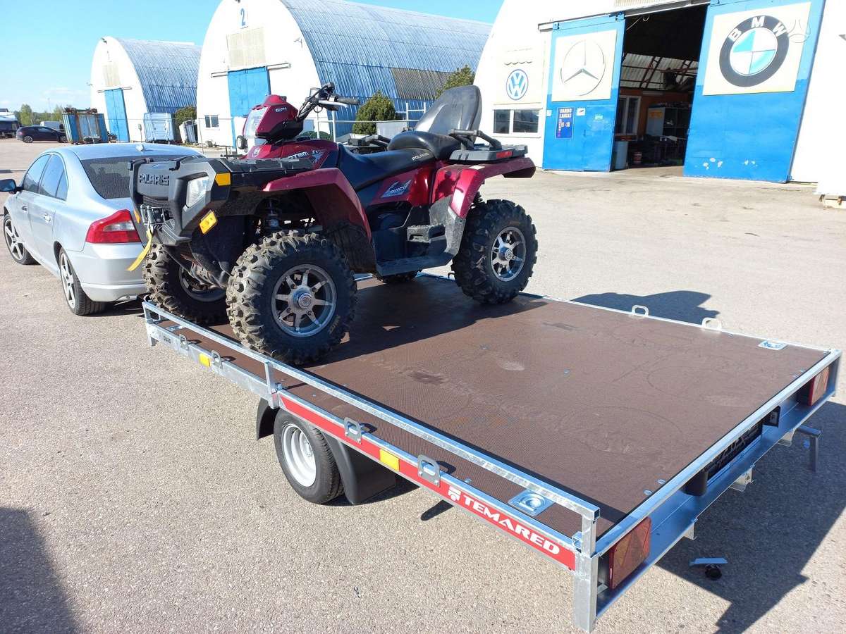TEMARED QUAD 3020 1500kg, passenger car trailers