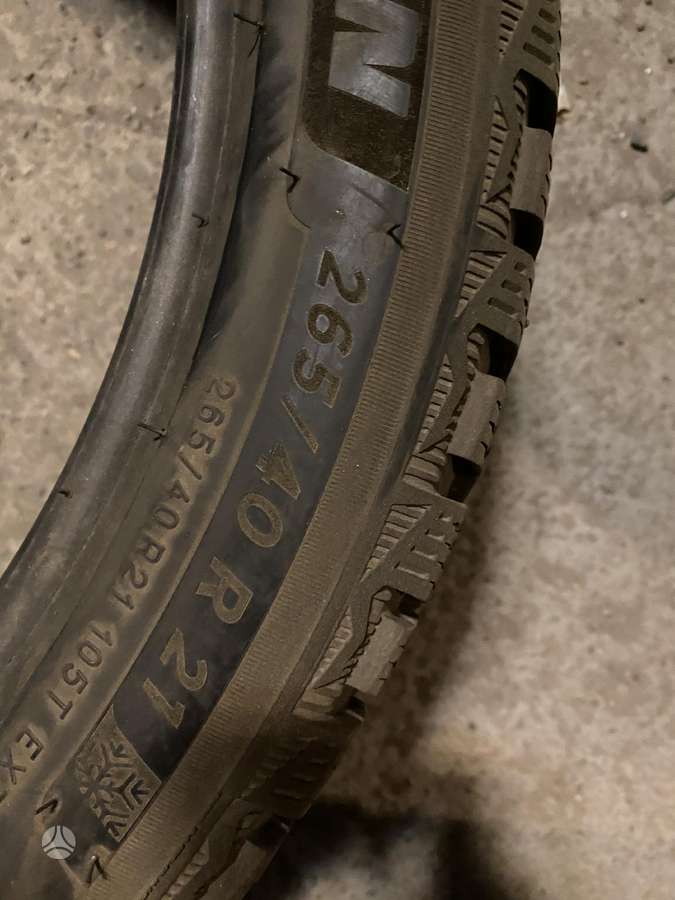 Michelin, žieminės 265/40 R21