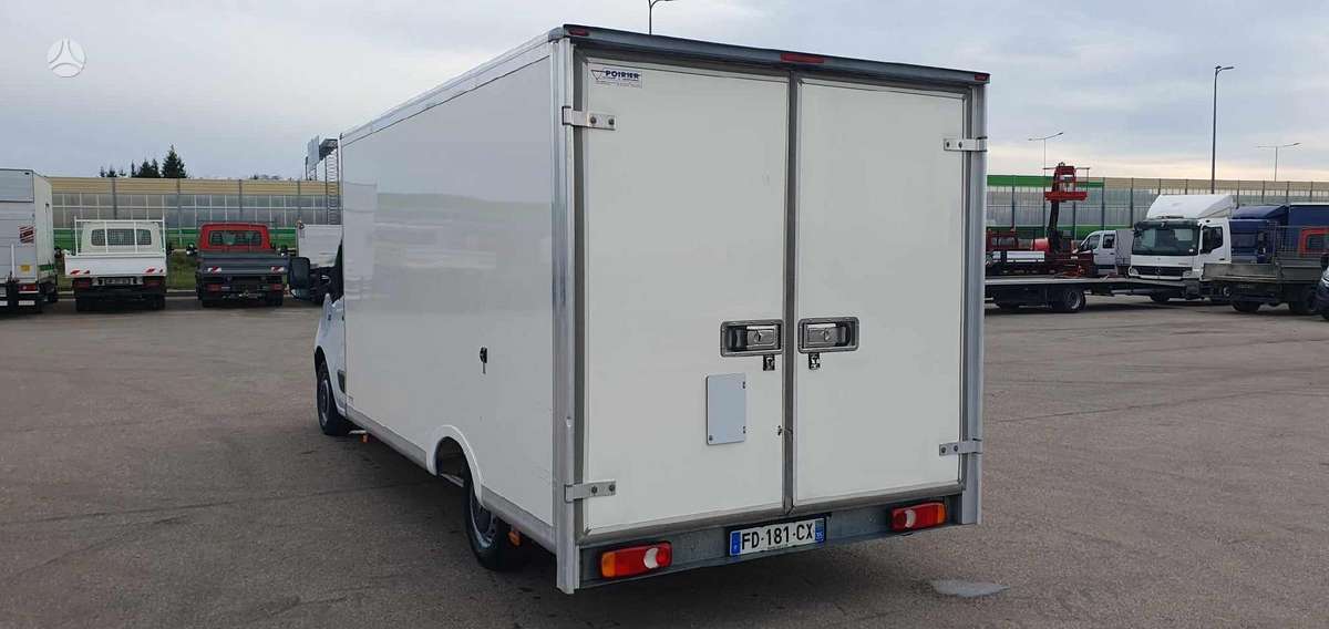 Renault Master, box trucks / box vans