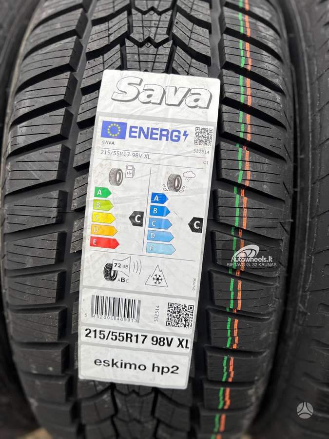 Sava Eskimo HP2, žieminės 215/55 R17