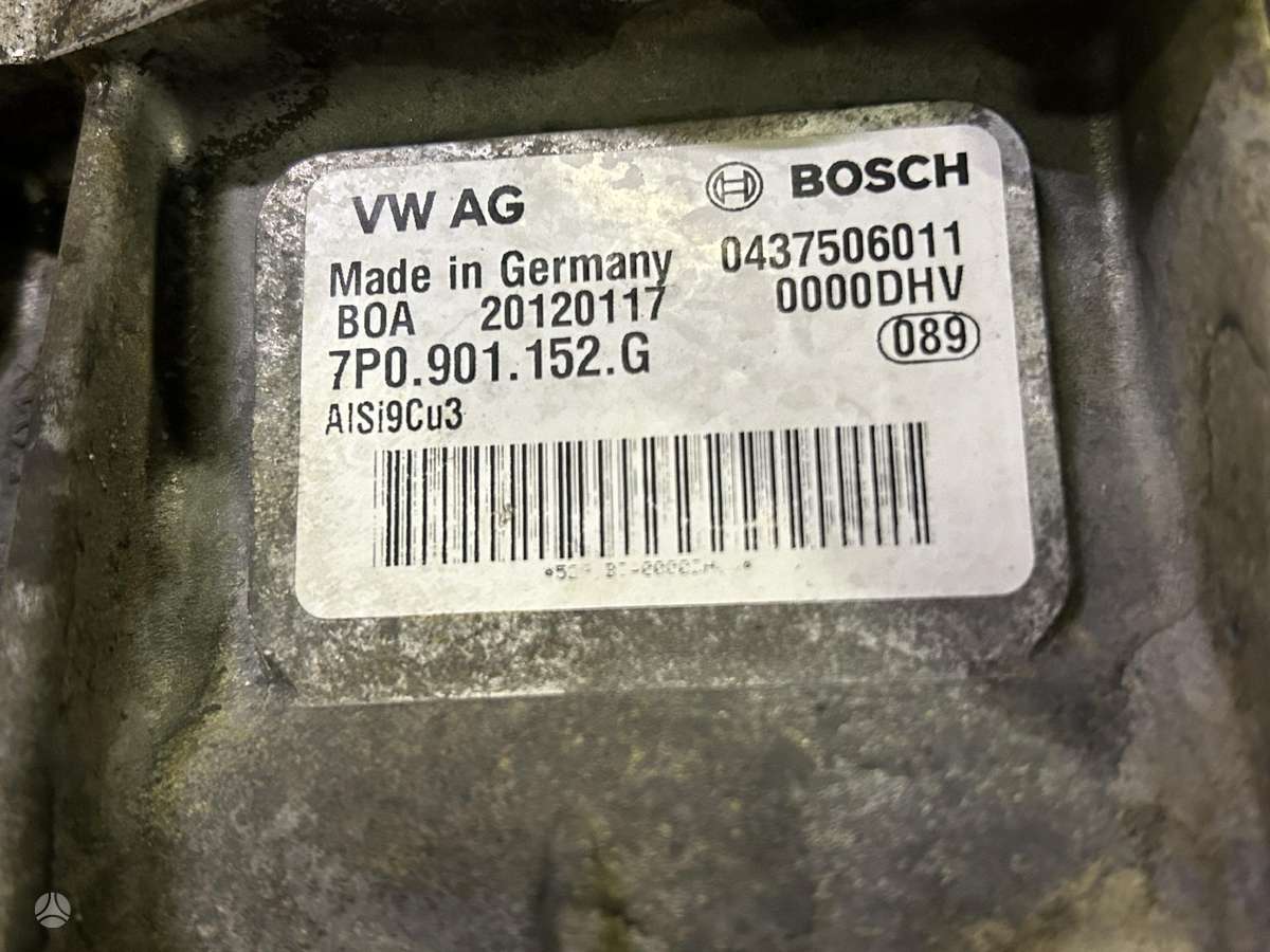 Porsche Cayenne, CGF, variklio detalės