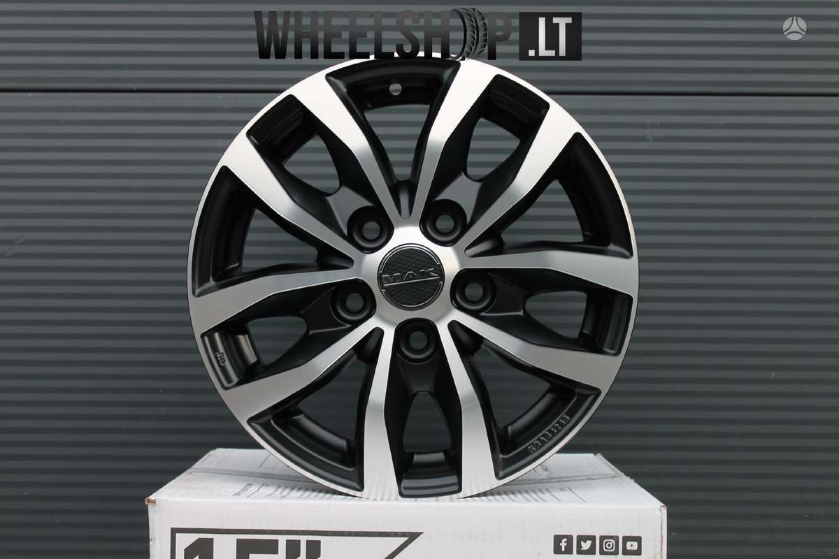 MAK Load 5 Ice Black, light alloy, R16